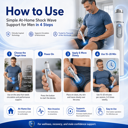Ultrasonic Shock Wave Massager
