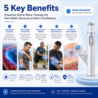 Ultrasonic Shock Wave Massager