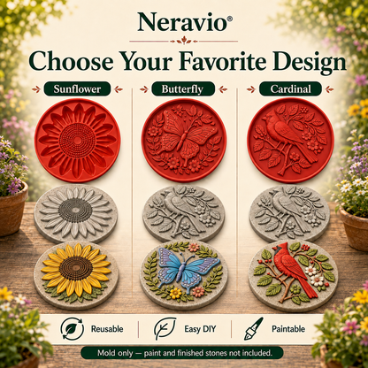 Garden Art Stepping Stone Mold