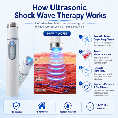Ultrasonic Shock Wave Massager